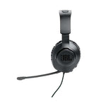 JBL Quantum 100X Console Wired Over Ear Gaming Headphones - Black / Green