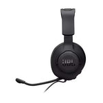JBL Quantum 100M2 Wired Over-Ear Gaming Headset with Detachable Mic - Black