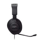 JBL Quantum 100M2 Wired Over-Ear Gaming Headset with Detachable Mic - Black