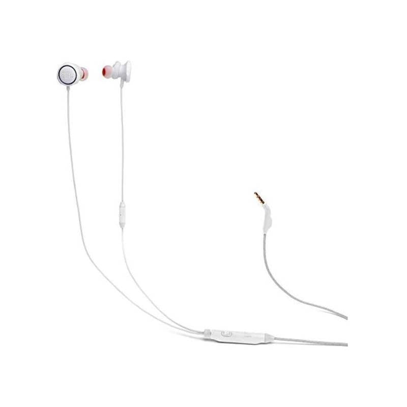 JBL Quantum 50C Wired In-Ear Gaming Earbuds With USB-C Adapter - White