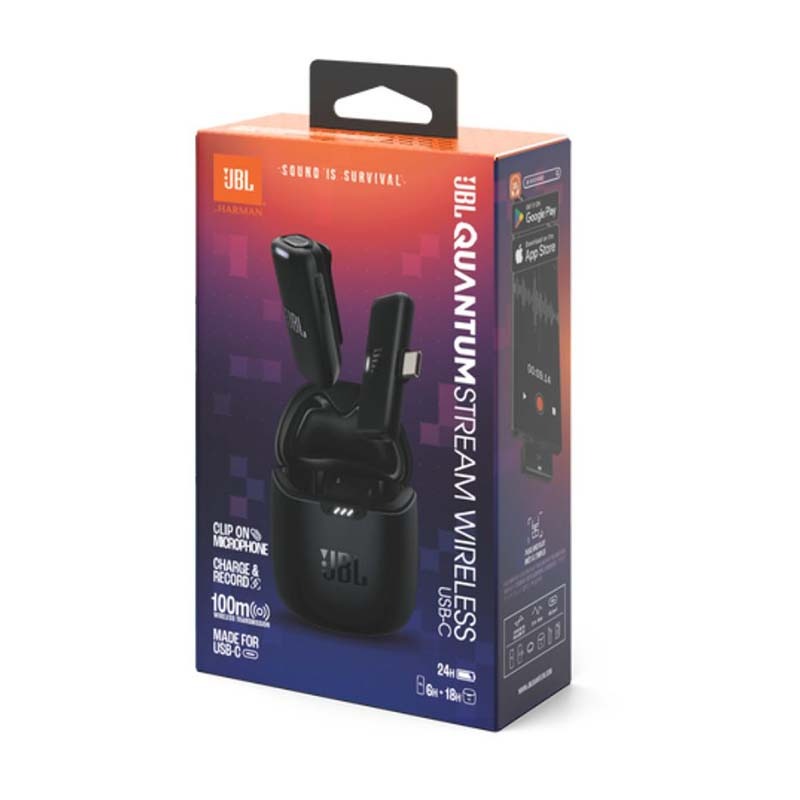 JBL Quantum Stream Wireless USB Type C - Black