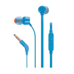 JBL Tune 110 In-Ear Earbuds + Mic - Blue