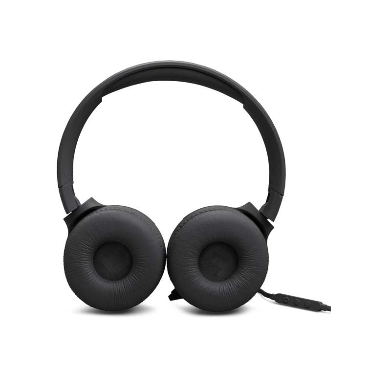 JBL Tune 520C Hi-Res Wired On Ear Headphones - Black