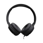 JBL Tune 520C Hi-Res Wired On Ear Headphones - Black