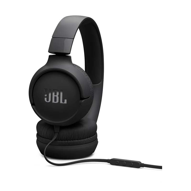 JBL Tune 520C Hi-Res Wired On Ear Headphones - Black