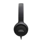 JBL Tune 520C Hi-Res Wired On Ear Headphones - Black