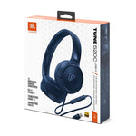 JBL Tune 520C Hi-Res Wired On Ear Headphones - Blue