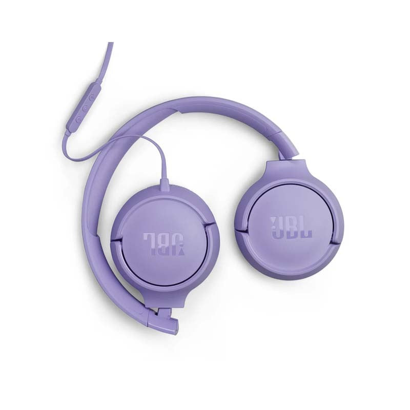 JBL Tune 520C Hi-Res Wired On Ear Headphones - Purple