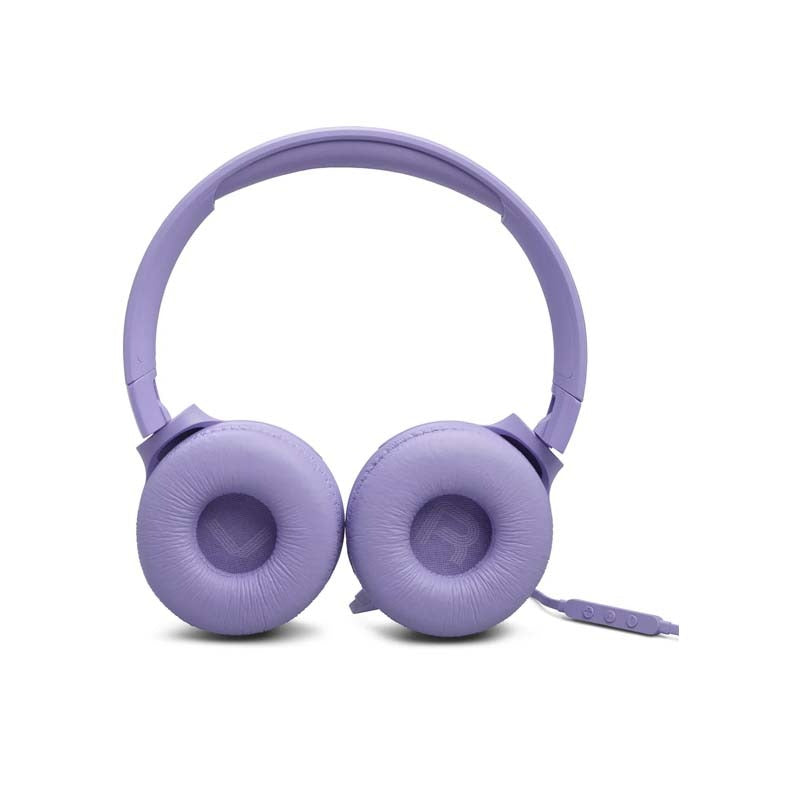 JBL Tune 520C Hi-Res Wired On Ear Headphones - Purple
