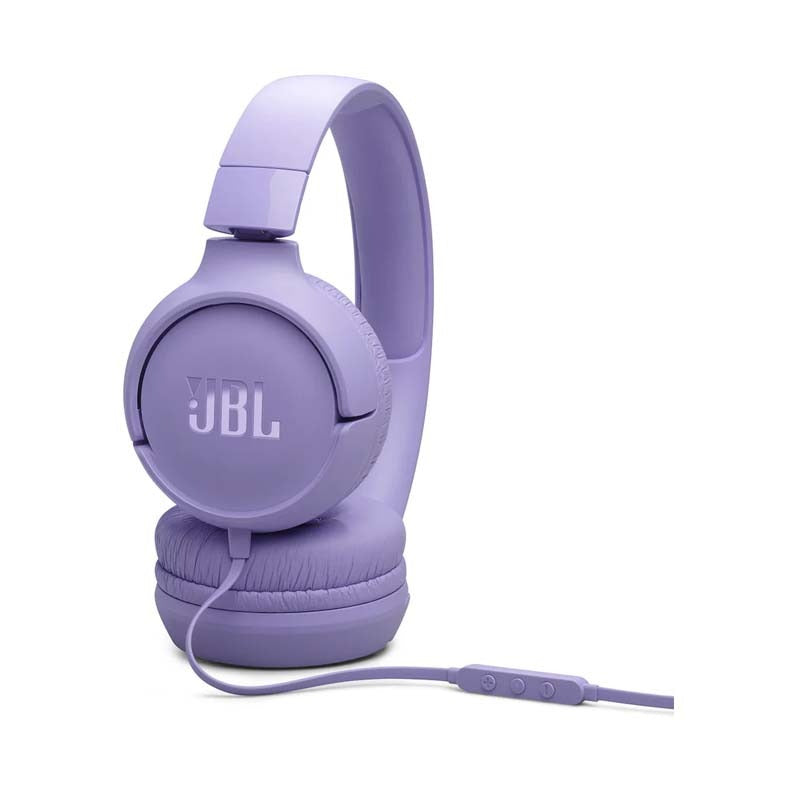 JBL Tune 520C Hi-Res Wired On Ear Headphones - Purple