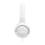 JBL Tune 520C Hi-Res Wired On Ear Headphones - White