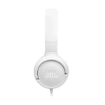JBL Tune 520C Hi-Res Wired On Ear Headphones - White