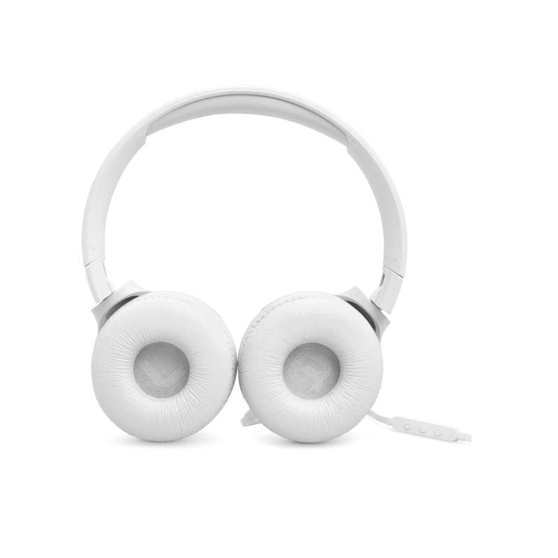 JBL Tune 520C Hi-Res Wired On Ear Headphones - White