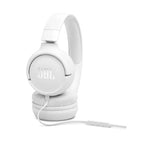 JBL Tune 520C Hi-Res Wired On Ear Headphones - White