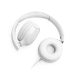 JBL Tune 520C Hi-Res Wired On Ear Headphones - White