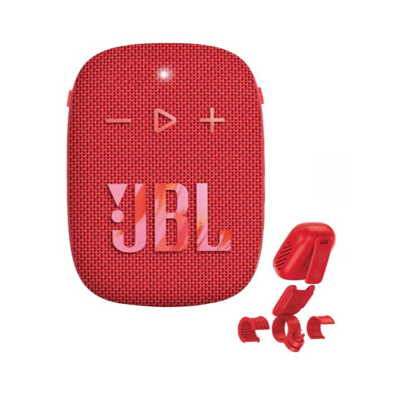 JBL Wind 3S Bluetooth Bicycle Speaker - Red