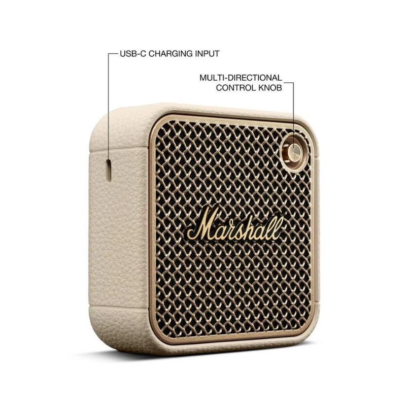 Marshall Willen II Portable Bluetooth Speaker - Cream