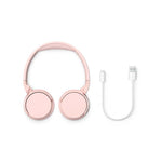 Philips TAH4209 Bluetooth On Ear Headphones with Mic - Pink