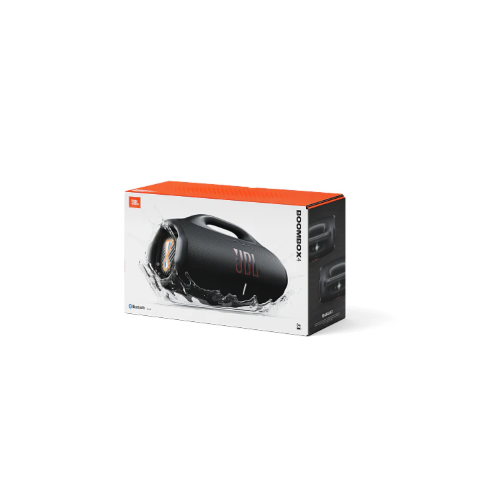JBL Boombox 4 Portable Bluetooth Speaker - Black