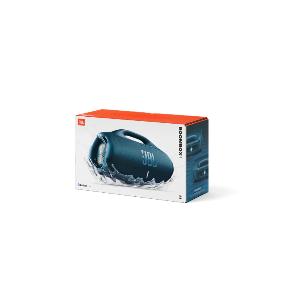 JBL Boombox 4 Portable Bluetooth Speaker - Blue