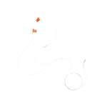 JBL Endurance Run 3 Wired Aux In Ear Headphone - White