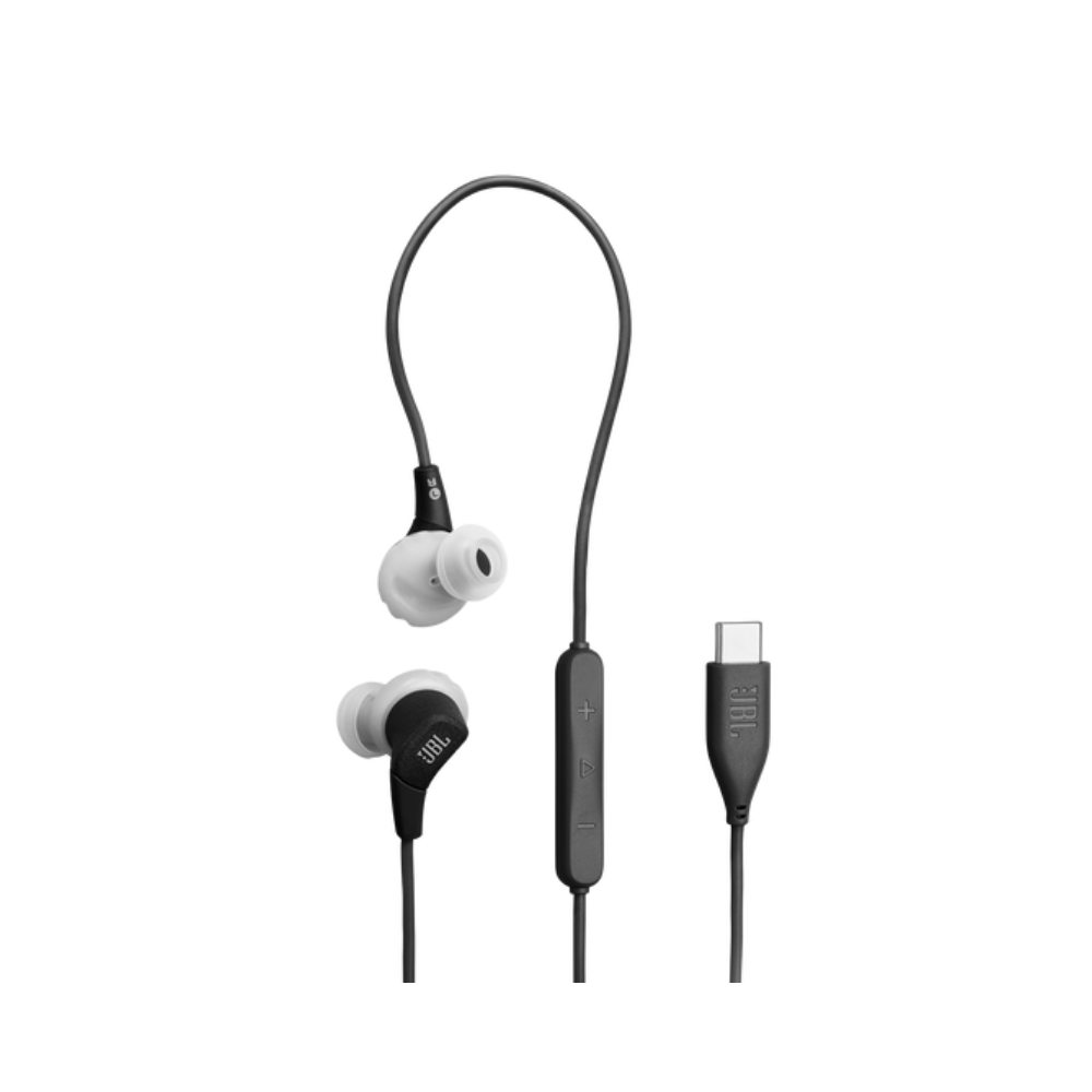 JBL Endurance Run 3 Wired Type-C In Ear Headphone - Black