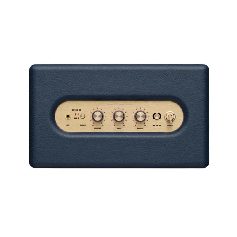Marshall Acton III Bluetooth Speaker - Midnight Blue