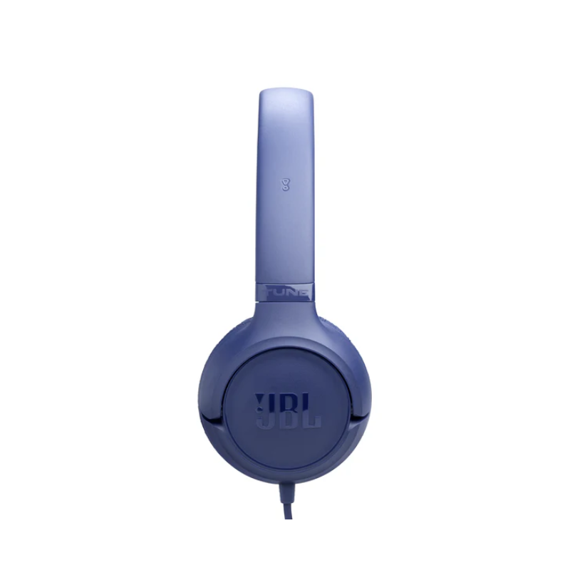 JBL Tune 530C Hi - Res Wired On Ear Headphone - Blue
