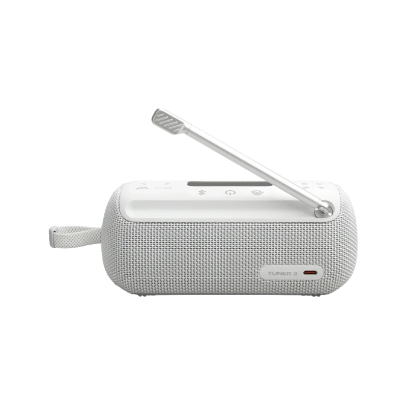 JBL Tuner 3 FM/DAB Bluetooth Portable Bluetooth Radio - White