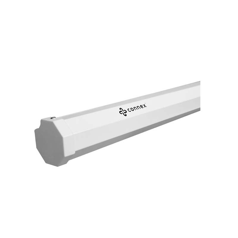 Connex 100 Inch E-Luminate Tripod Screen Projector - White