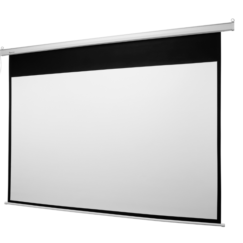 Connex E-Luminate Electric Projector Screen with Remote 100'' - 16:19