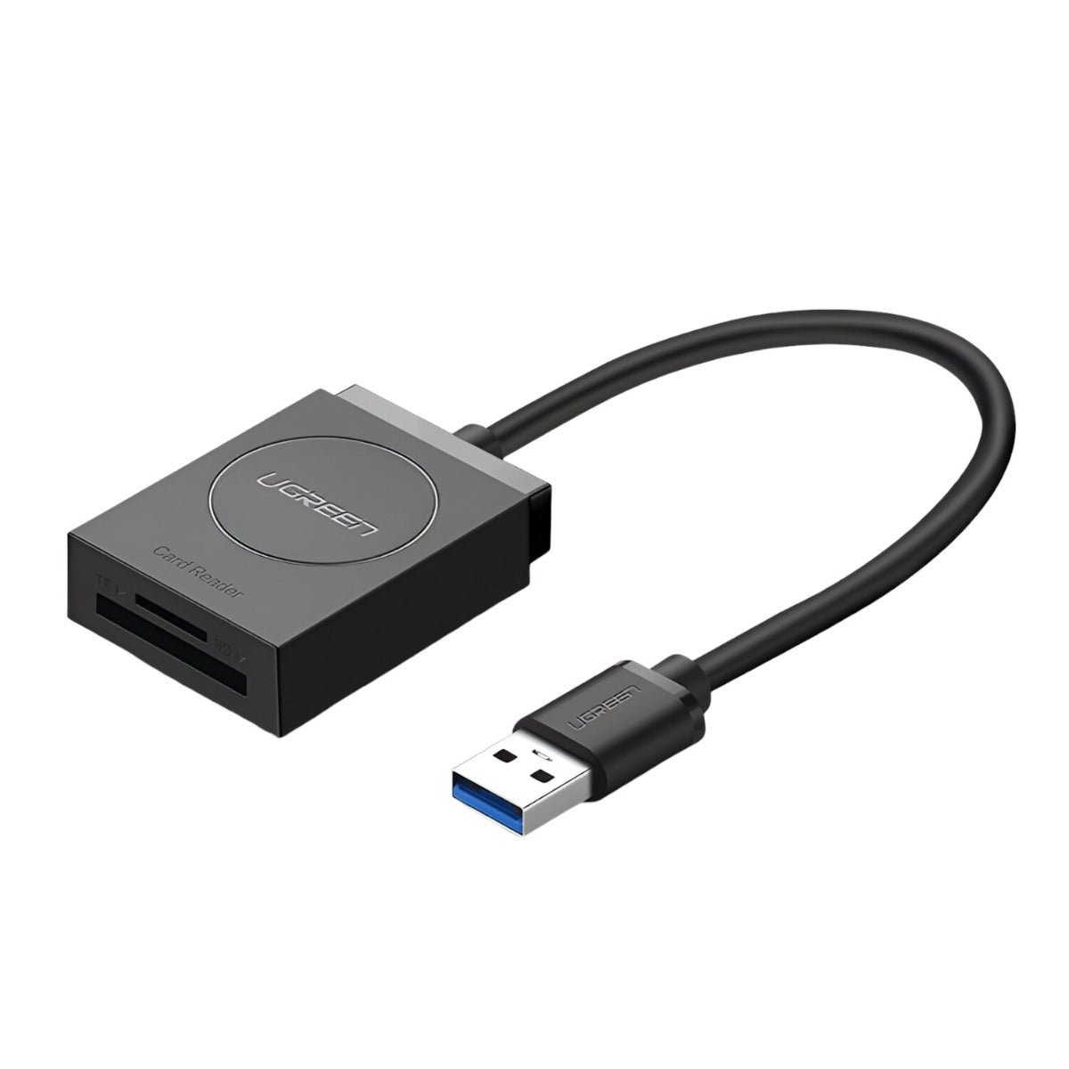 UGREEN USB 3.0 Dual Slot Card Reader For SD/TF Cards 5Gbps Data Transfer