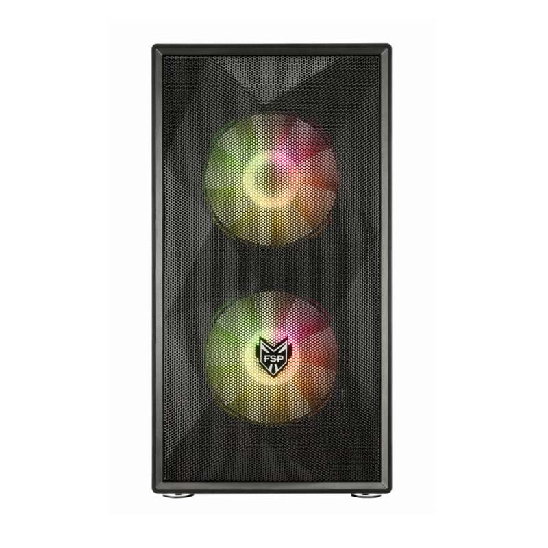 FSP CST130 Basic M-ATX Gaming Chassis - Black