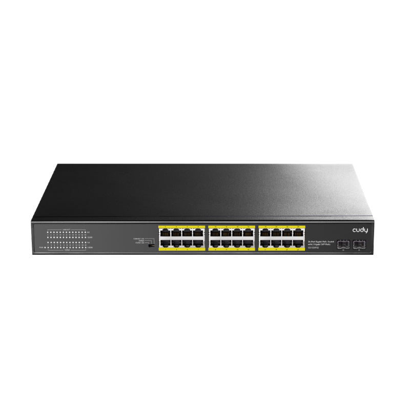 Cudy 24-Port BASE-T Gigabit PoE+ 200W Differential Mode Ver 2.0