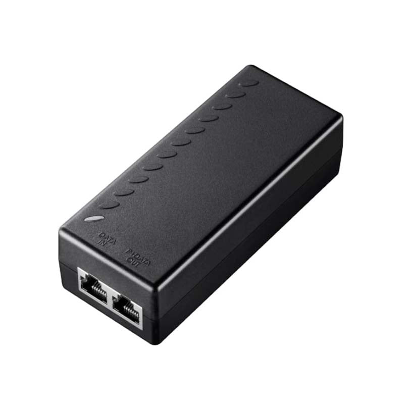 Cudy 30W Gigabit PoE Plus / PoE Injector - Black - Black