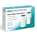 TP-Link Deco M4 AC1200 Whole-Home Mesh Wi-Fi System 2-pack - White