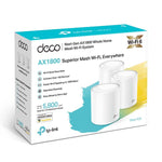 TP-Link Deco X20 AX1800 Whole-Home Mesh Wi-Fi System 3-pack - White