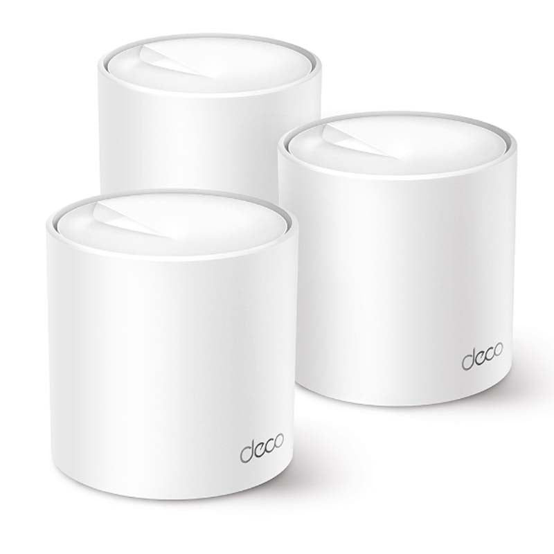 TP-Link Deco X50 AX3000 Whole-Home Mesh Wi-Fi 6 System 3-pack - Whtie