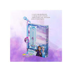 Disney Frozen Kids Karaoke Microphone Stand with RGB Lights - Blue