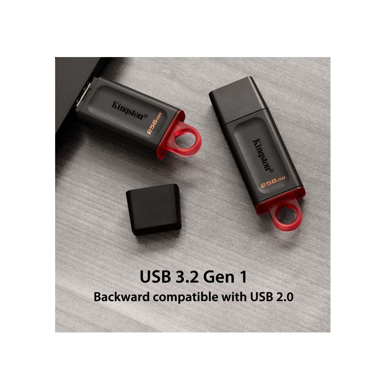 Kingston 128GB USB3.2 Gen1 DataTraveler Exodia - Black / Yellow
