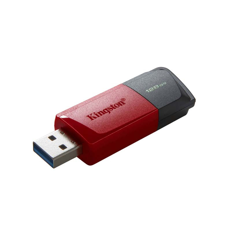 Kingston 128GB USB3.2 Gen1 Datatraveler Exodia M - Black / Red