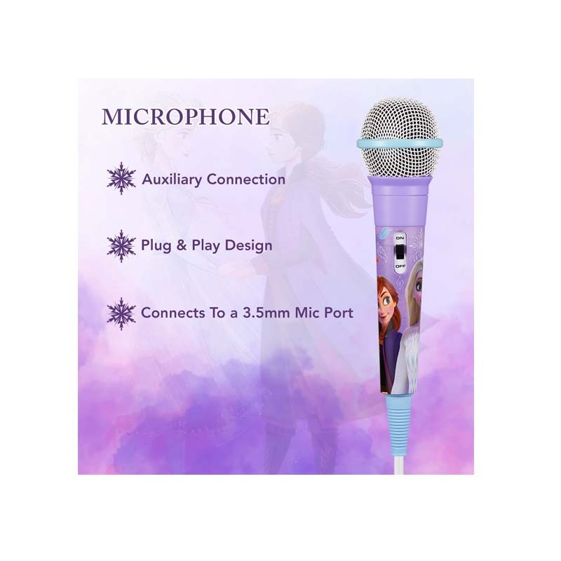 Disney Frozen Handheld Auxiliary Microphone