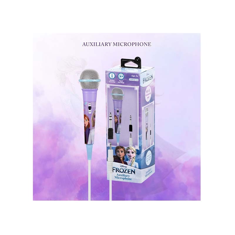 Disney Frozen Handheld Auxiliary Microphone
