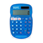 Sharp EL-S25 Mental Maths Calculator - Blue