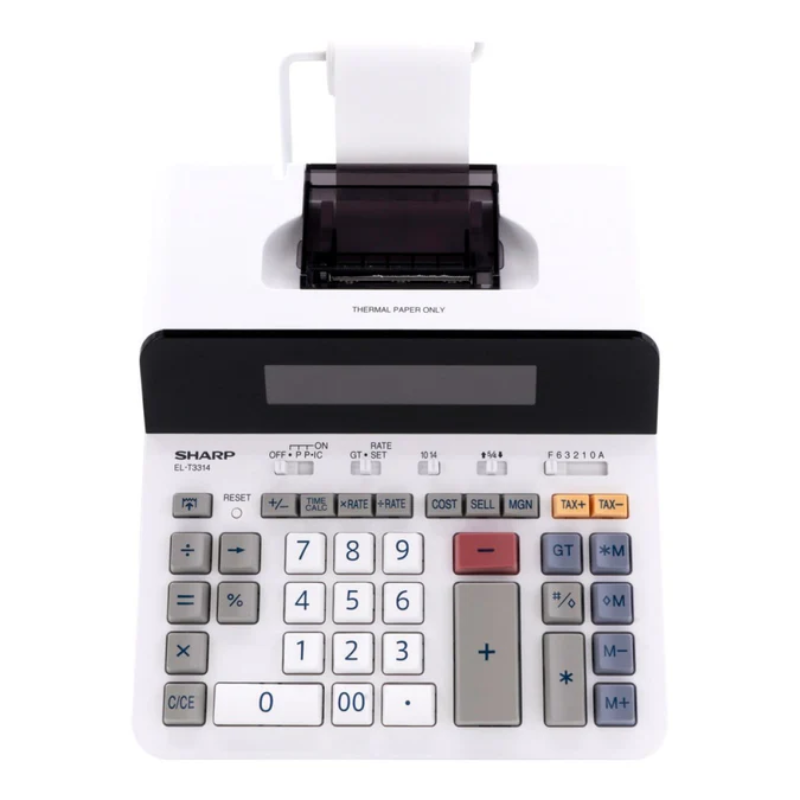 Sharp EL-T3314 Printing Calculator