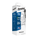 Energizer 20W PD Type C Wall Charger - White - White