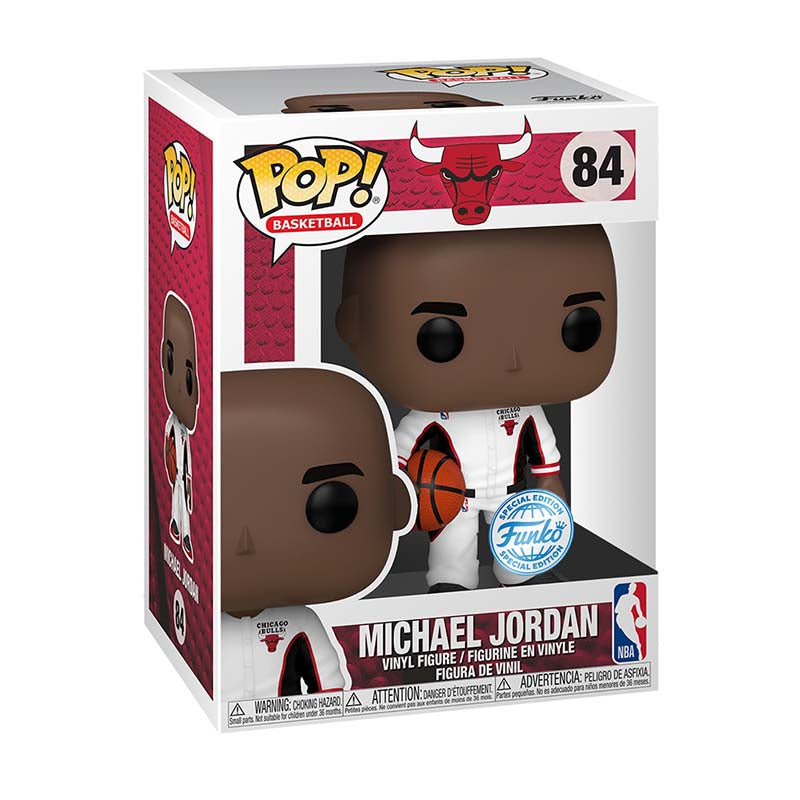 Funko Pop! Basketball: Chicago Bulls - Michael Jordan in White Warmup