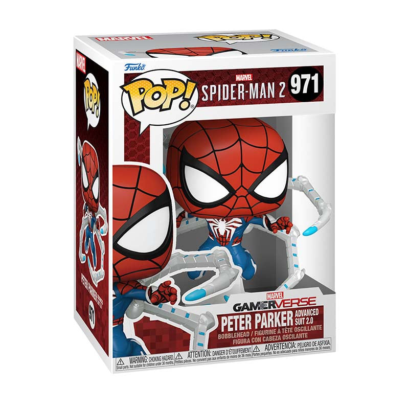 Funko Pop! Marvel: Spider-man 2 - Peter Parker Advanced Suit 2.0