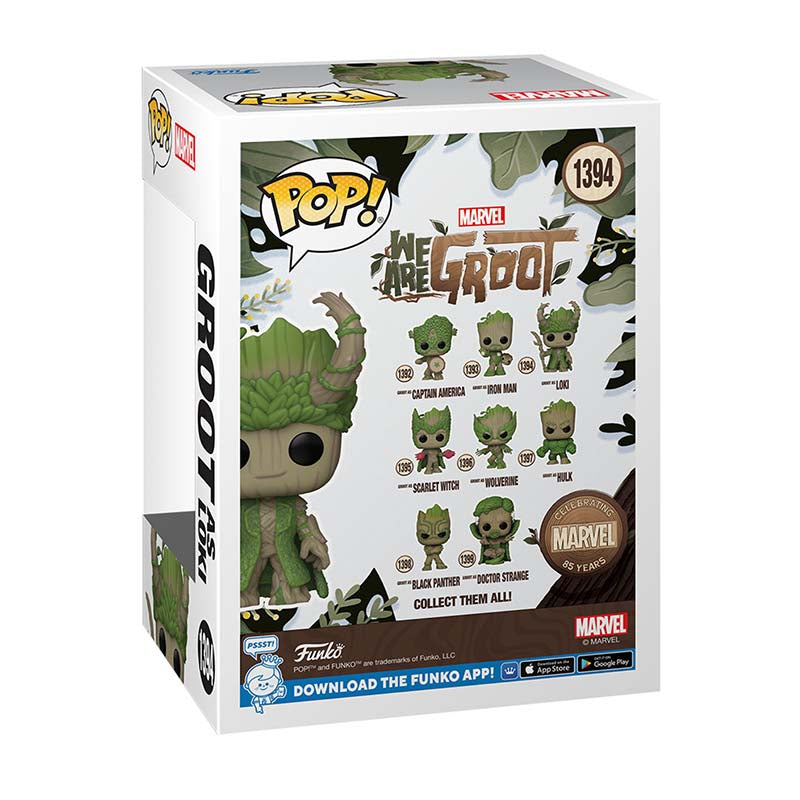 Funko Pop! Marvel: We Are Groot - Groot as Loki