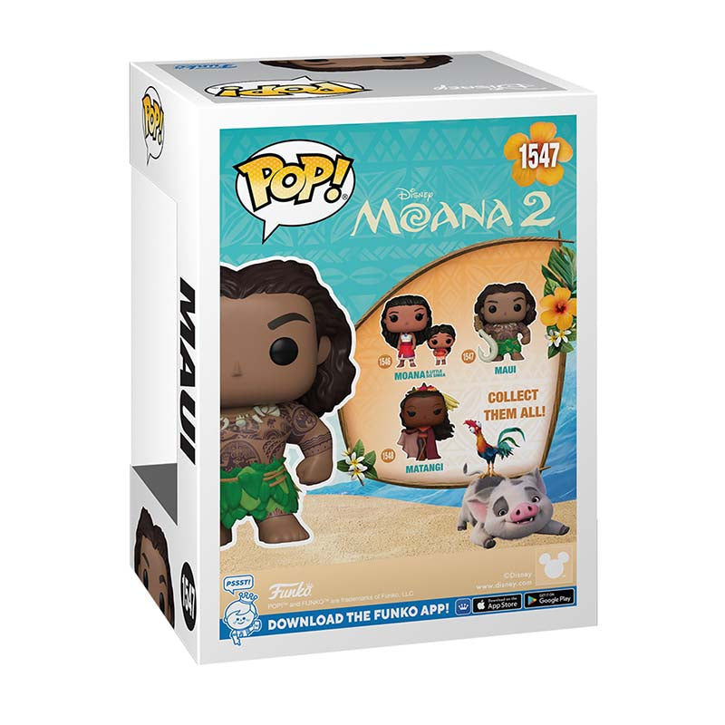 Funko Pop! Disney: Moana 2 - Maui with Fish Hook